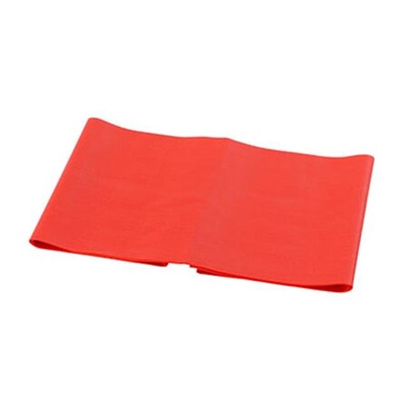 Fabrication Enterprises Fabrication Enterprises 10-5752 Cando Exercise Band 5 ft. Singles; Red 1407190